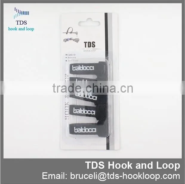 custom logo releasable cable tie