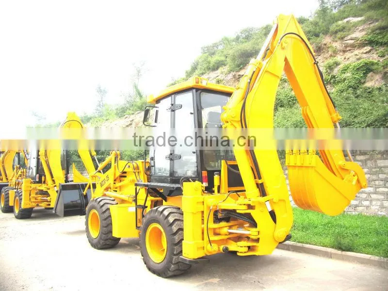 WZ30-25 Backhoe loader 7600KGS with cummins engine,4WD,CE paper