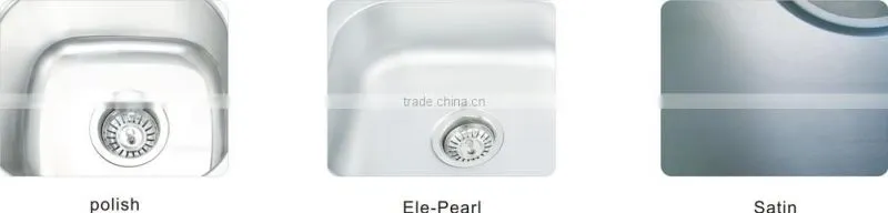 single bowl stainless steel kitchen sink