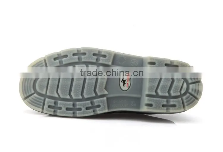 PU injection safety shoes for men