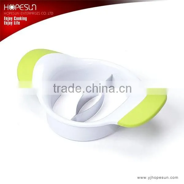 New design easy using fruit slicer plastic manual banana cutter slicer