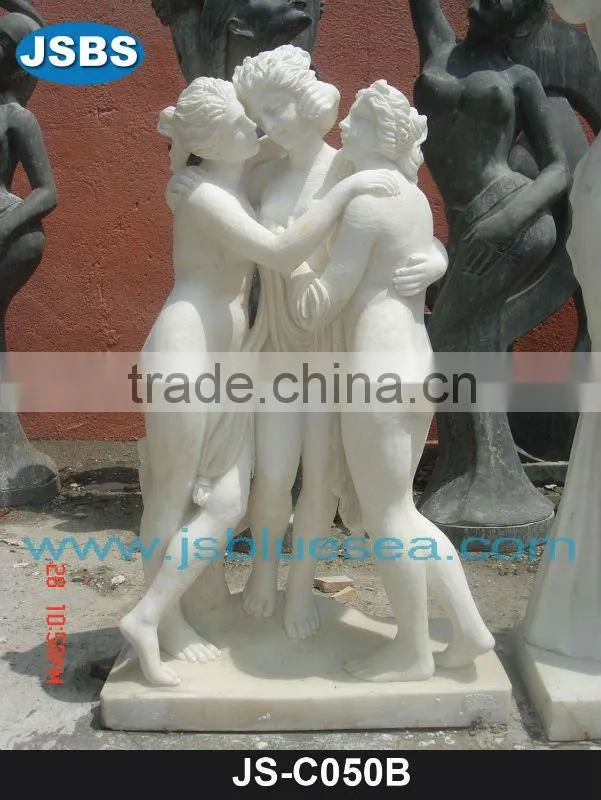 Stone carving of angels