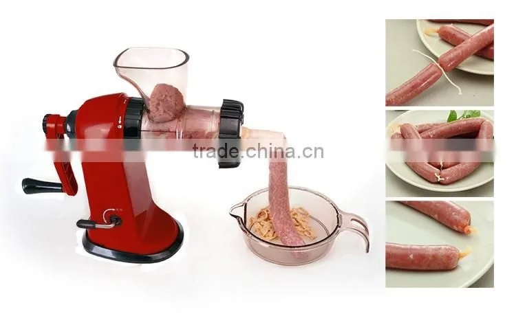 ABS+S/S 35*12.2*9.5 Best selling kitchen products meat grinder/manual noodle maker/food processor/meat mincer