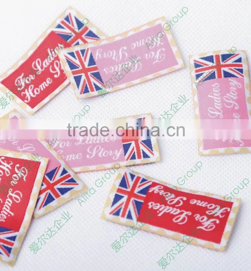 Custom garment woven label