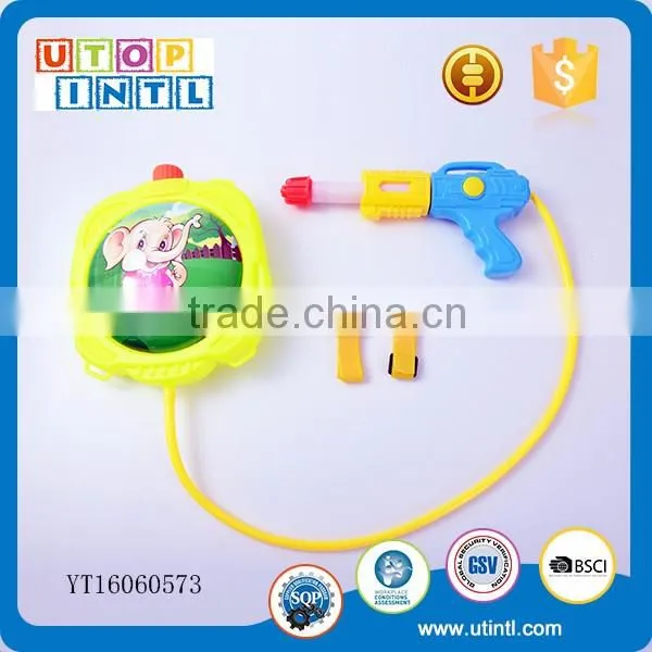 Tiger back pack long tube large capacity water gun long range with PVC bag pack
