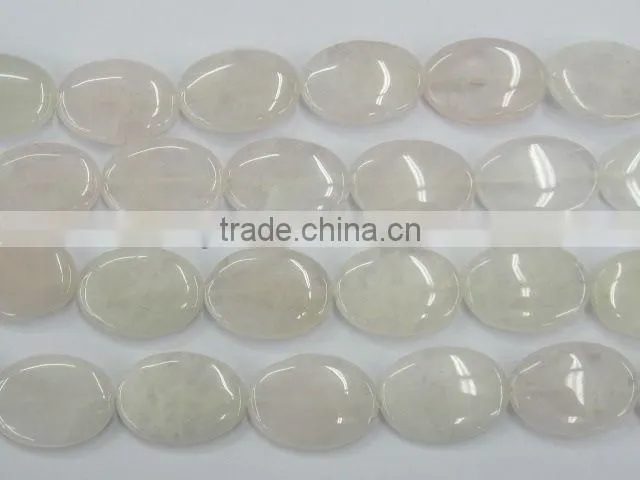 rose quartz oval