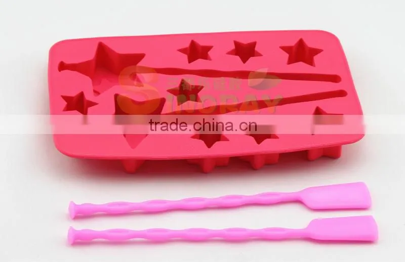 High Quality Silicone Ice Tray of Stars