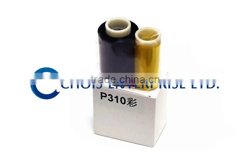 New Zebra Compatible 800015-140 Ribbon,YMCKO Color Ribbon for ID Card Printers,200 Prints