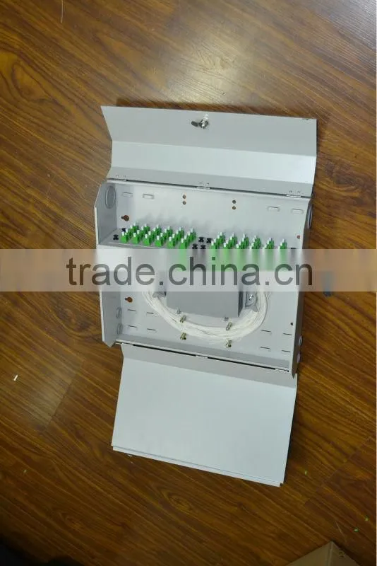 24 cores Indoor Type Wall Amount Fiber Optical Distribution Frame