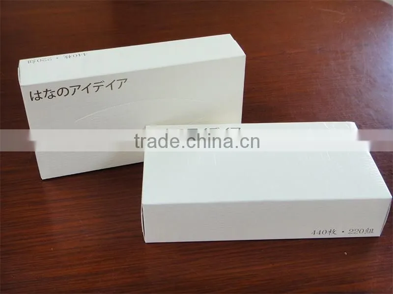 Automatic Packing Box Gluing Facial Tissue Paper Machinery Line