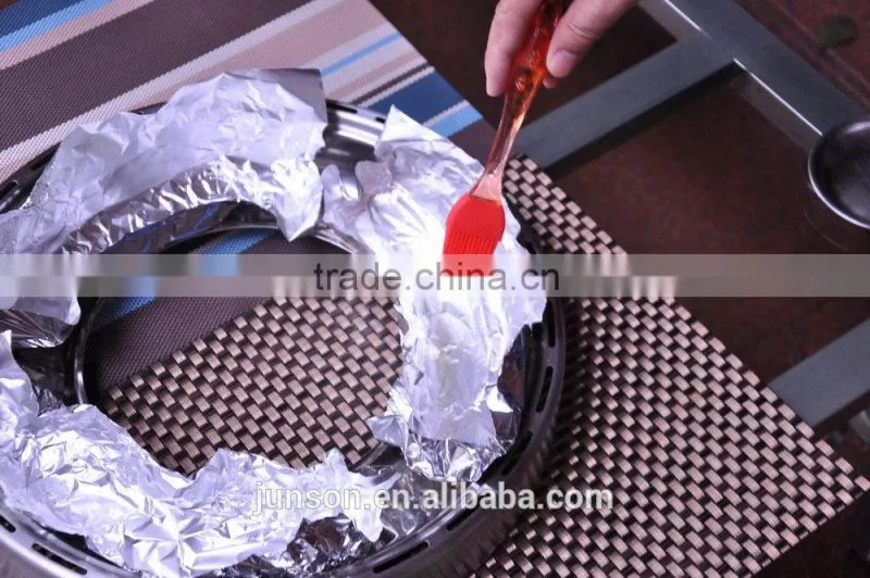 Smokeless and portable BBQ charcoal grill