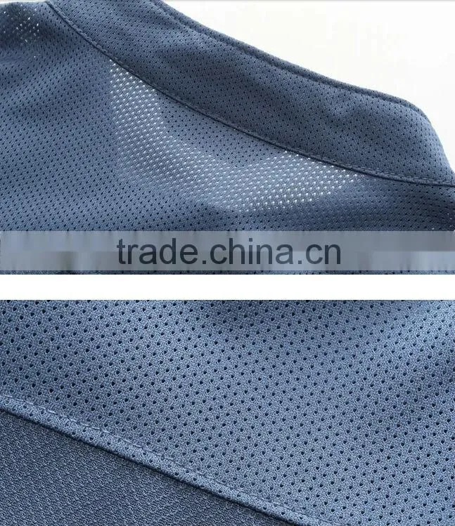 custom new style men breathable turtleneck sport wear