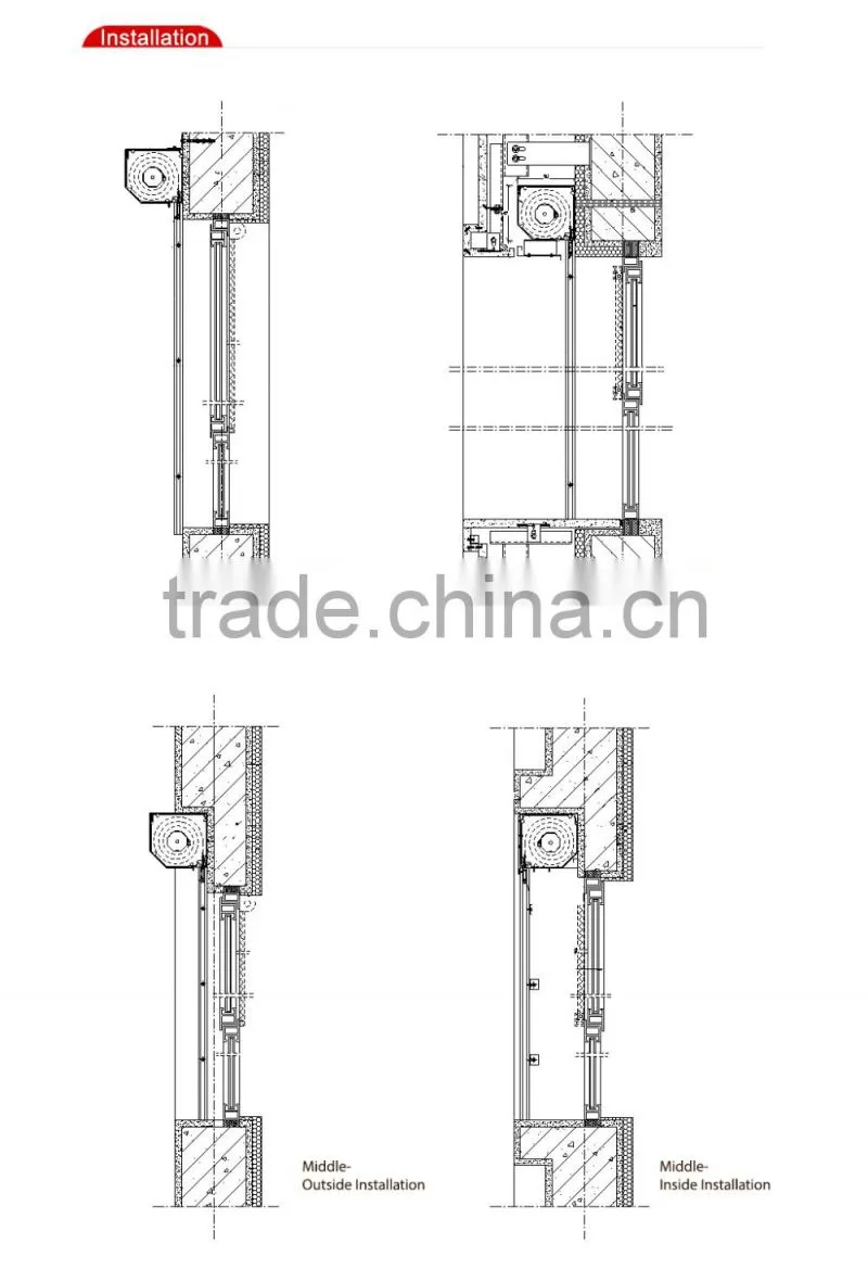 Supplier roller shutter profiles