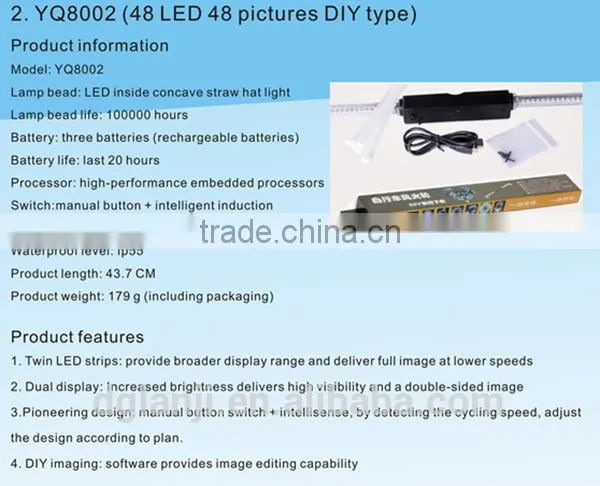 Programmable LED Bicycle Light