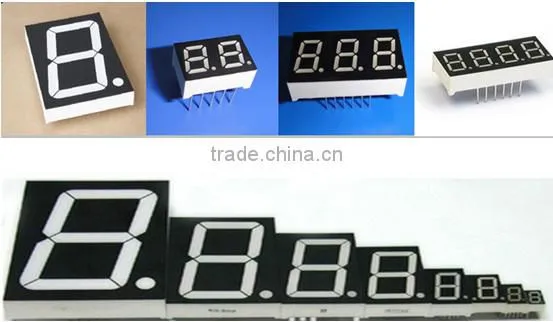full color indoor seven segment digital signage display for gas stove