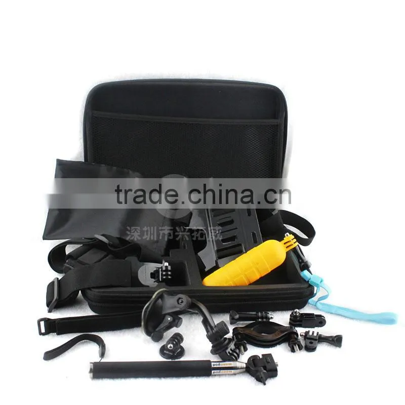Wonderful gopros accessories ,15-in-1 gopros accessories sets for gopros heros 4,go pro heros 4 / 3+/3 /2 /1
