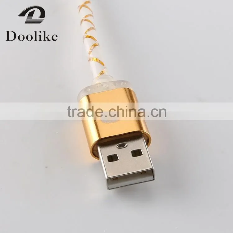 Hot selling 2 in 1USB Cable For Samsung Mrice USB Cable 1m Wholesale For Iphone data Cable