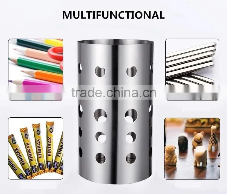 Top Choice 1.0 MM Thick Stainless Steel Kitchen Spoon Stand