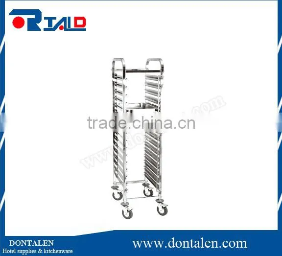 15layers stainless steel rack cart