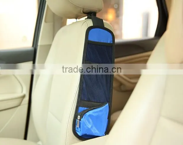 Polyester car seat side storage bag side seat car organizer bag
