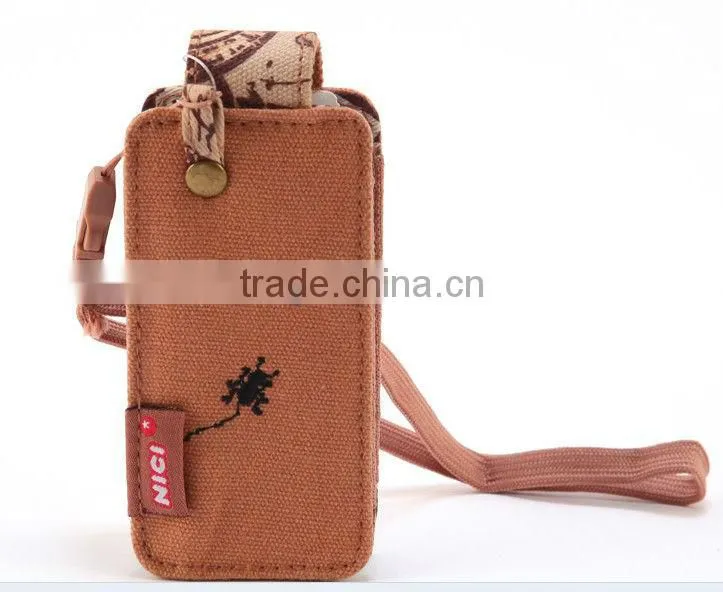 High quality Jeans wallet case cell phone case