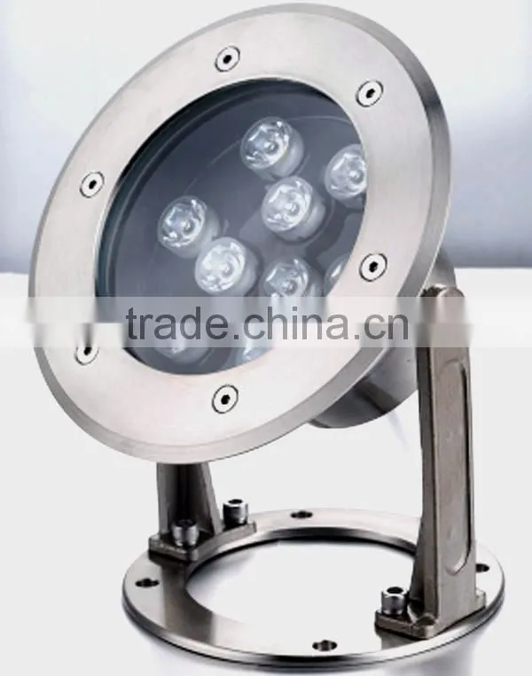 9w colorful decorative led underwater light