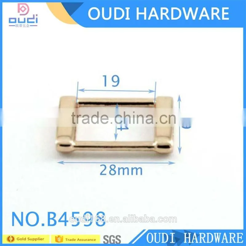 Rectangle buckles designed for shoe decoration parts metal buckles