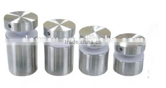 Inox staircase railing fittings glass hoder