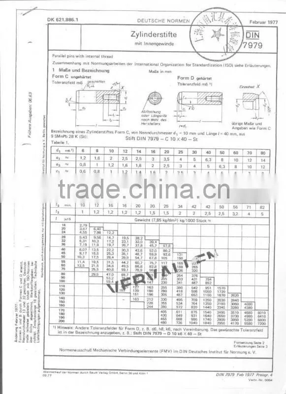 hardened steel threaded rod internal thread factory