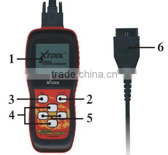 Auto scanner Origianl Xtool PS100 scanner Free Update Via Internet Multi-language XTOOL PS100 Scanner