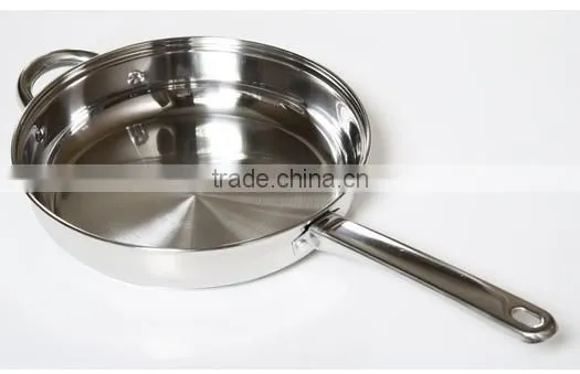 High quality stainless steel non stick pan