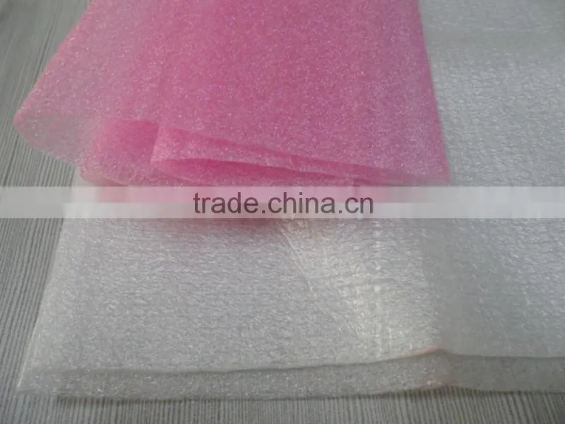 PE foam sheet for packaging fruit