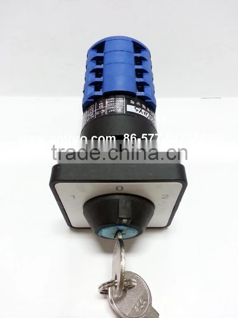 changover 4P JYW29- 16A 25A 32A 40A 63A electric isolator switch 32a lock Transfer switch