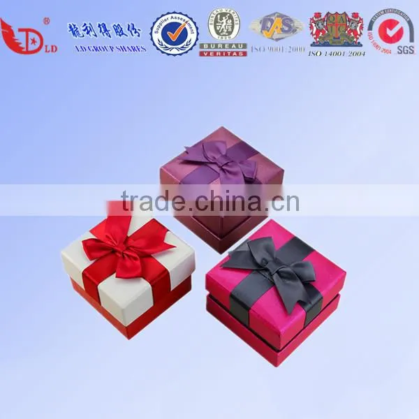 Wholesale Paper Gift Packing Jewlery Box