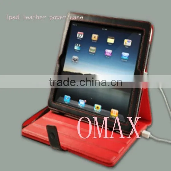 Leather Case for tablet power charging