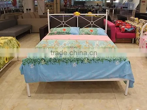 coppering metal single bed base
