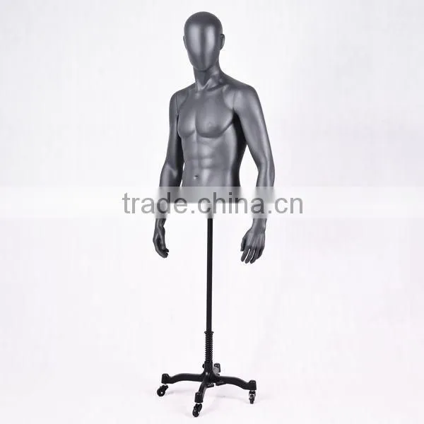 Fiberglass male torso for underware display