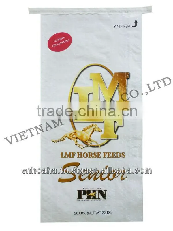 Vietnam PP woven bags for animal feed