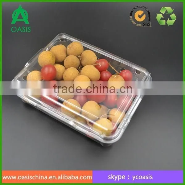 Food grade 250g plastic strawberry punnet