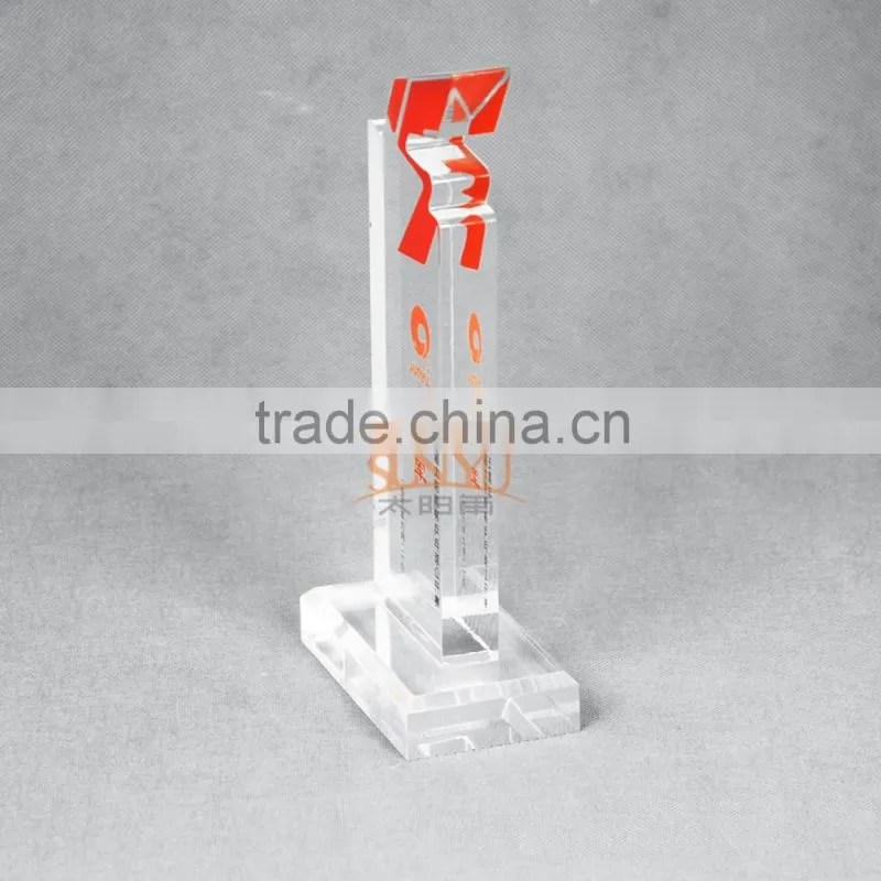 2016 Most Popular Products Transparency Acrylic Trophy