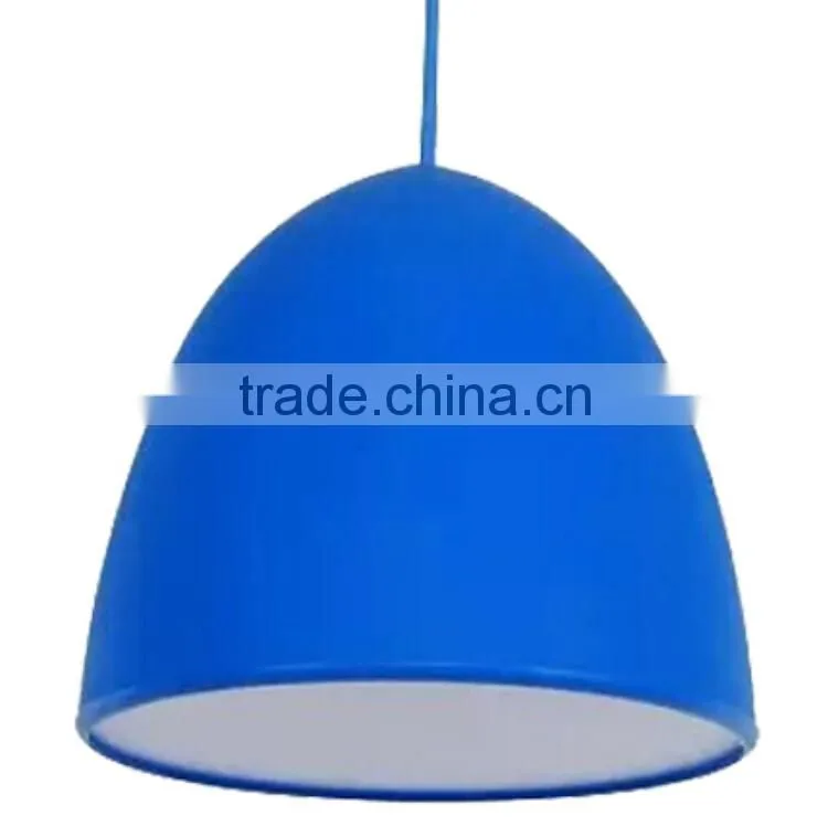 SAA Silicone suspension kit light pendant lamp modern with colored textile wire