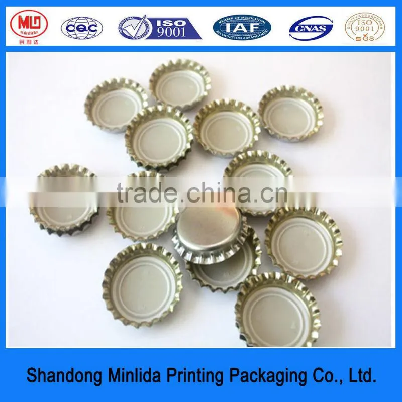 best quality food grade beer bottle printing metal beer cap