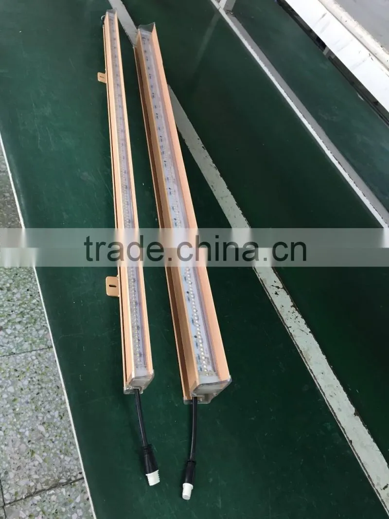 LED Outdoor facade lighting slim Linear wallwasher