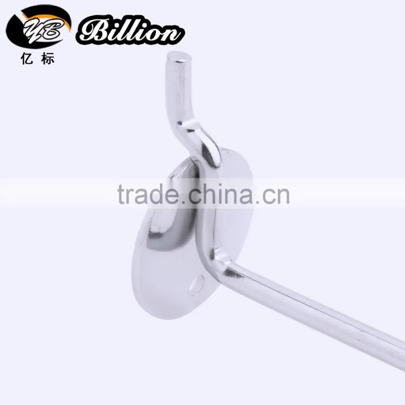 2016 apple hook used pegboard hanging display hook single wire single hook
