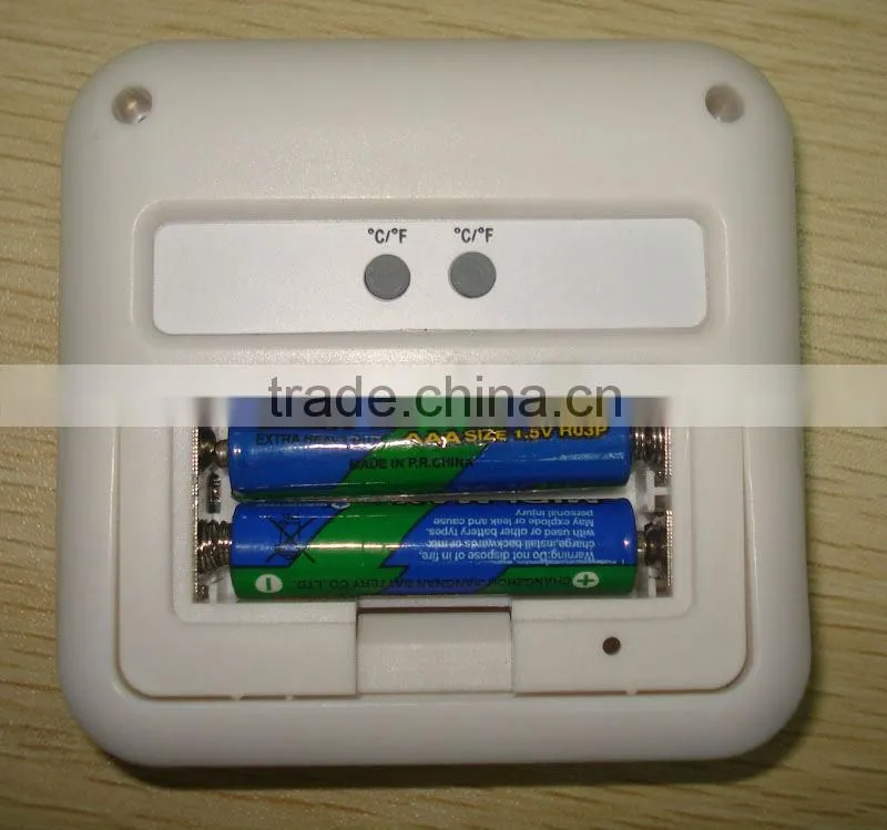 NEW design Digital thermometer and hygrometer with comfort lever indicator S3341H, colorful display, best for decoration