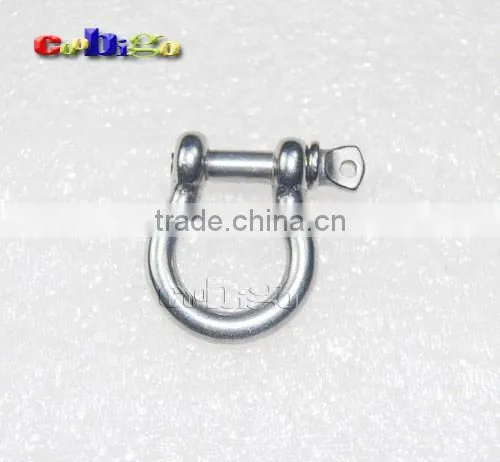 Stainless Steel U Anchor Bow Shackle For Paracord Bracelet
