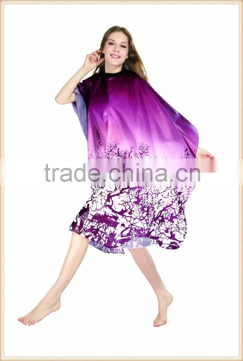 Professional high quality waterproof customized hairdresser capes and aprons