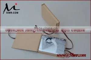 Fabric Cloth Linen DVD CD USB Business Card Box Album Folio