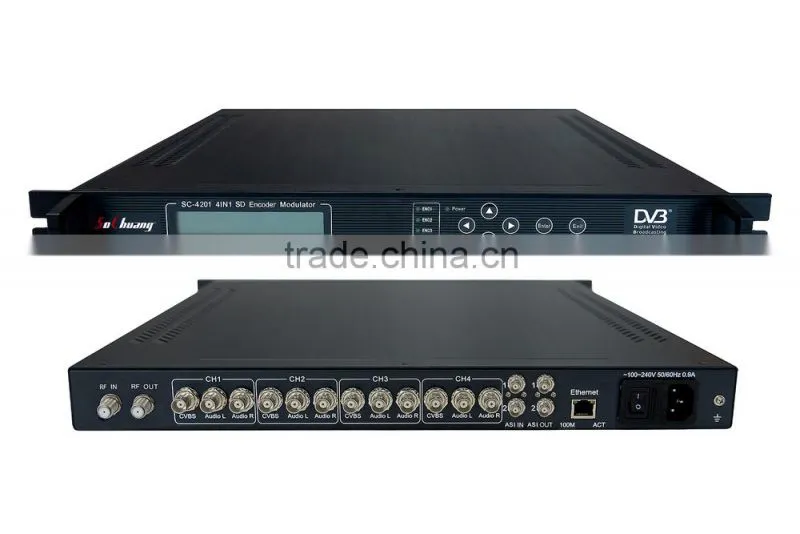 SC-4201 MPEG-2 Modulator/DVB-T MPEG-2 Modulator/MPEG-2 Encoder Modulator