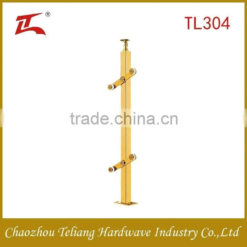 golden railing handrails for outside